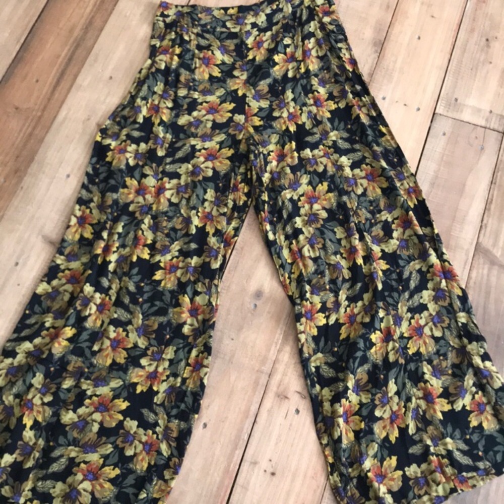 Free People Floral pants